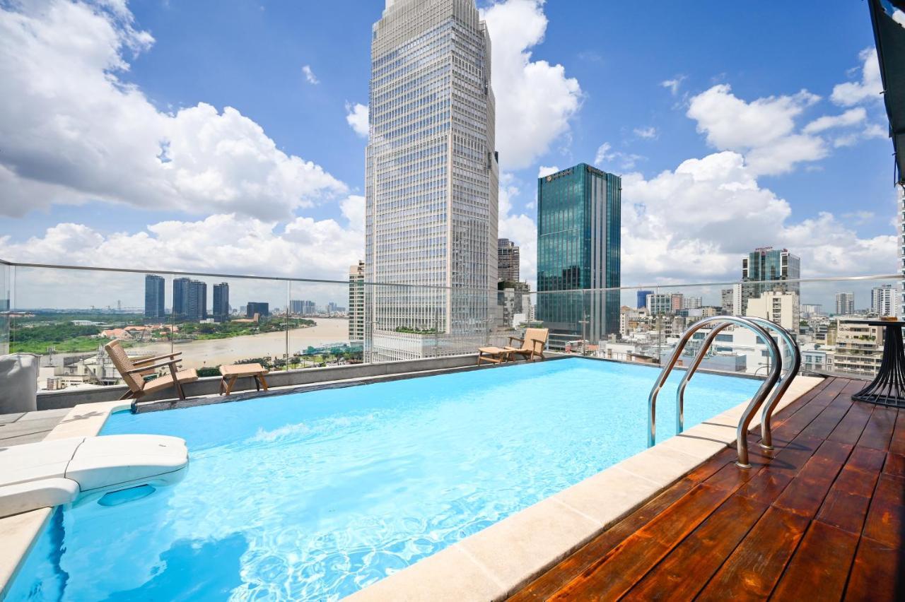Sky Gem Central Hotel Ho Chi Minh-stad Buitenkant foto