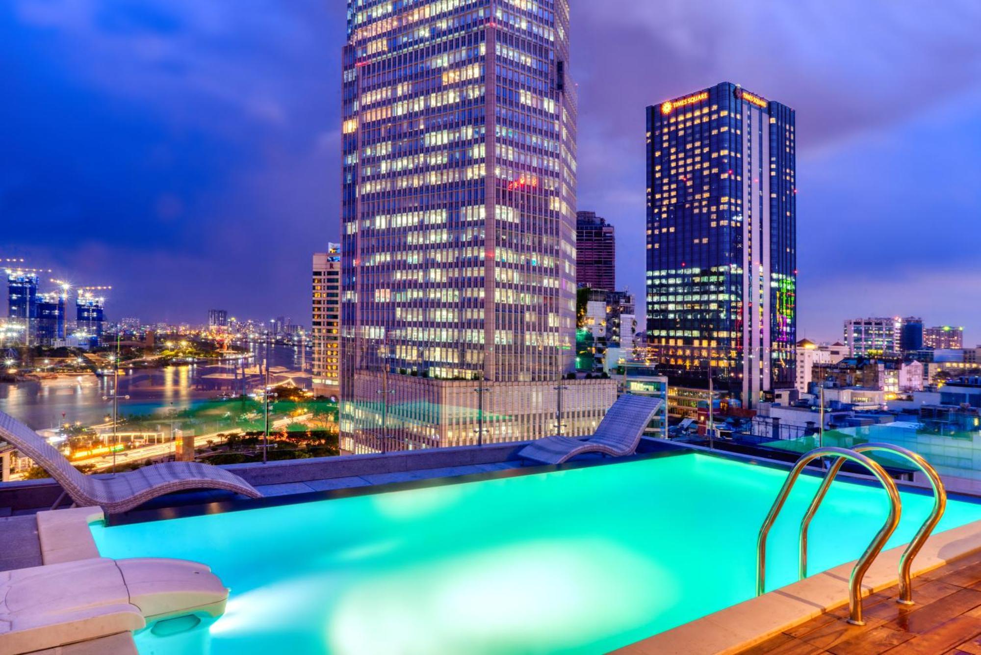 Sky Gem Central Hotel Ho Chi Minh-stad Buitenkant foto