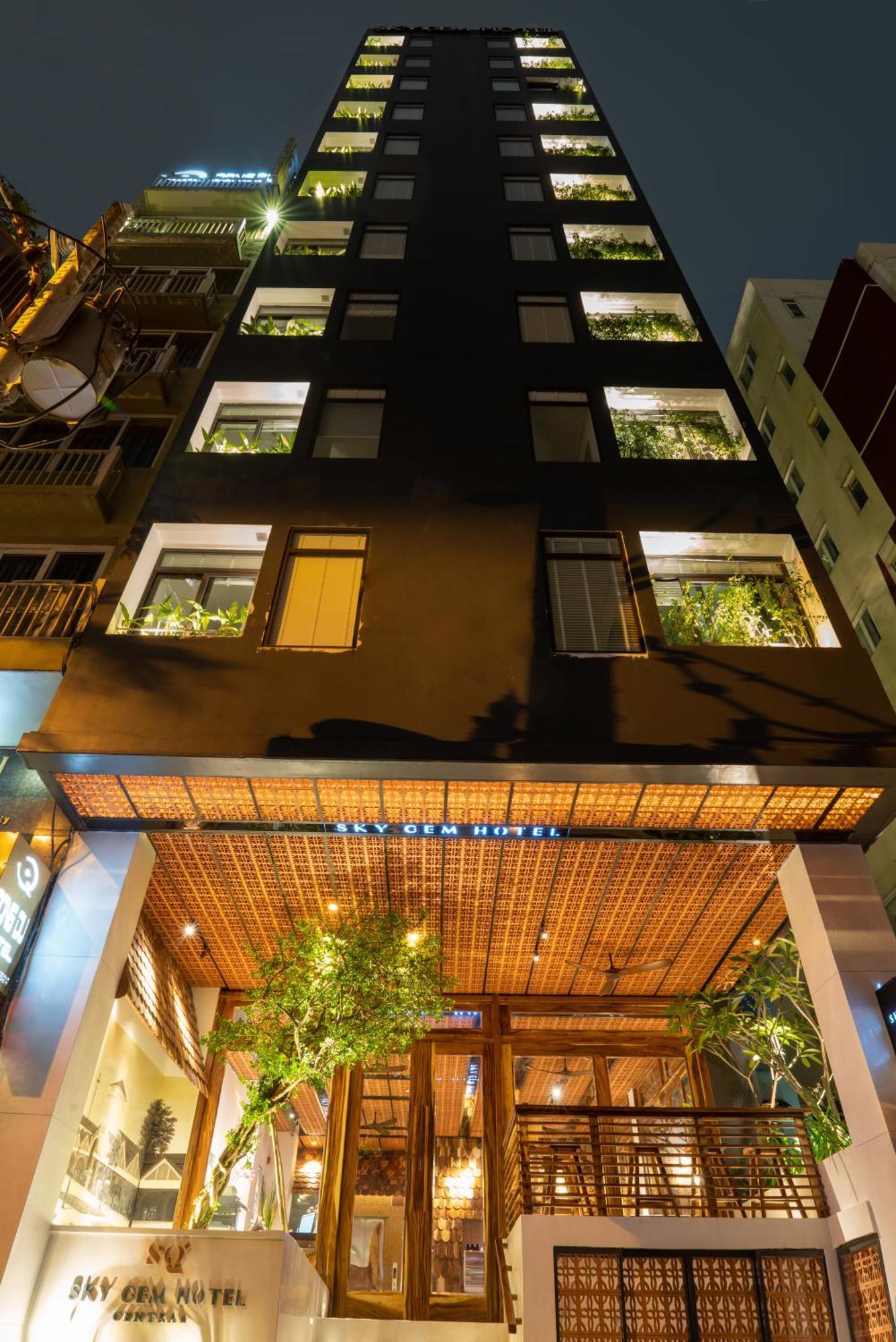 Sky Gem Central Hotel Ho Chi Minh-stad Buitenkant foto