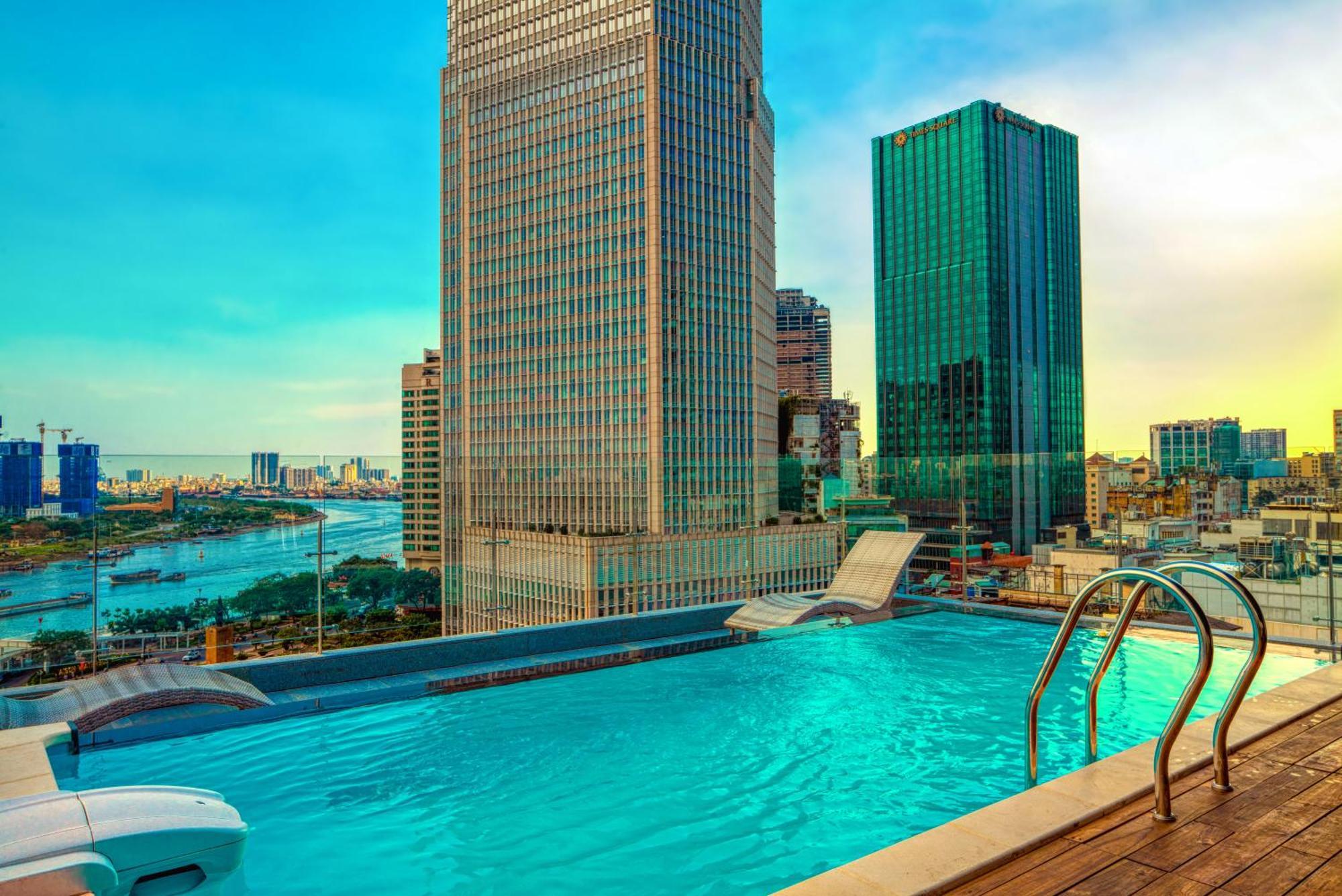 Sky Gem Central Hotel Ho Chi Minh-stad Buitenkant foto
