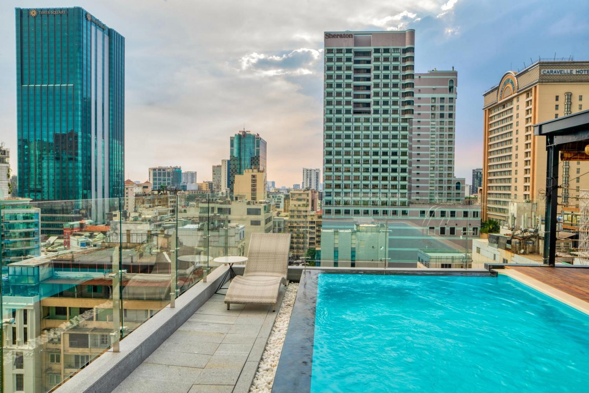 Sky Gem Central Hotel Ho Chi Minh-stad Buitenkant foto